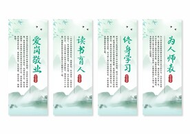 师德师风展板