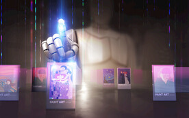 AI智能机器人海报模板设计