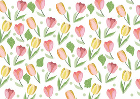 矢量装饰花卉图案