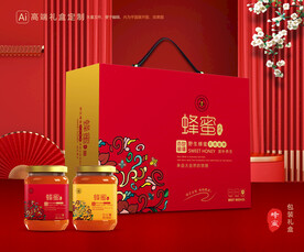 蜂蜜包装 百花蜂蜜礼盒