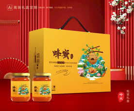 蜂蜜包装 百花蜂蜜礼盒