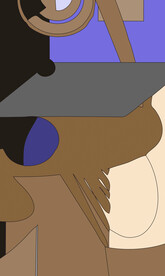 北欧抽象装饰画