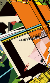 意大利抽象装饰画