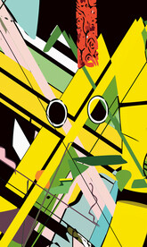 北欧抽象装饰画