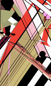 南美抽象装饰画