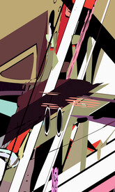 罗马抽象装饰画