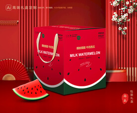 西瓜包装 水果礼盒 