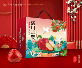 苹果包装 红富士礼