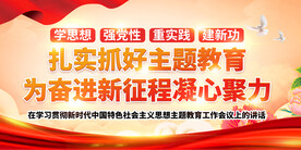 主题教育展板 党建展板