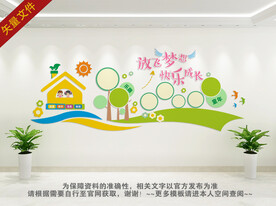 幼儿园卡通文化墙