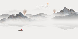 写意山水画