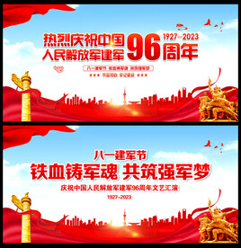 八一建军节背景