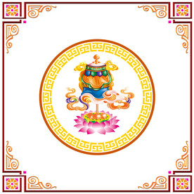 藏式 八宝图
