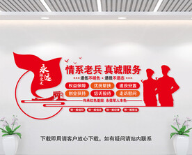 退伍军人文化墙