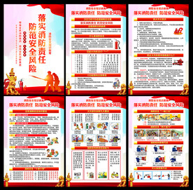 消防展板