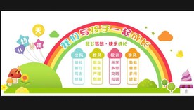 幼儿园文化墙 学校文化墙