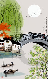 江南水乡小桥流水