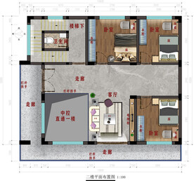 农村民建平面布置图
