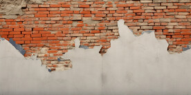 复古斑驳红砖水泥墙背景墙壁画