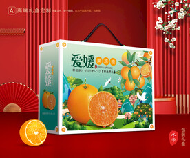 爱媛包装 果冻橙礼盒