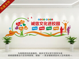 诚信文化墙
