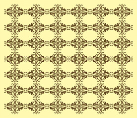 CDR矢量高档金色花纹底纹背景