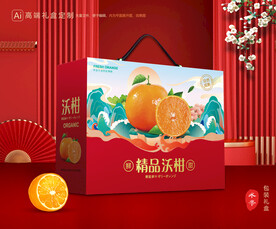 沃柑包装 蜜桔礼盒