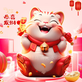 龙年发财猫