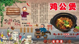 鸡公煲背景墙