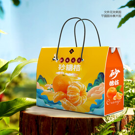 砂糖桔包装 蜜桔礼盒