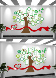 幼儿园照片风采墙