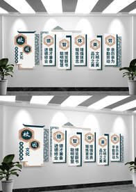 习惯养成校园文化墙