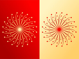 圆形花纹底纹CDR