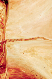 黄色流体渐变科技线条背景