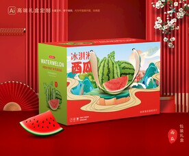 西瓜包装 水果礼盒