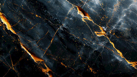 黑色渐变金线大理石背景