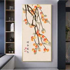 国画好事发生装饰画