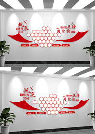 党支部照片风采墙