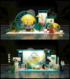 中国风美陈打卡DP点