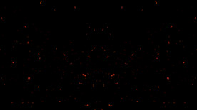 火花粒子飘舞动画AE模板