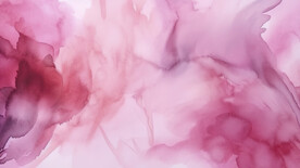 红色水彩水墨背景