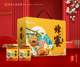 蜂蜜包装 百花蜜礼盒