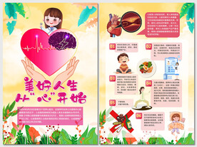 第25个世界心脏日宣传海报