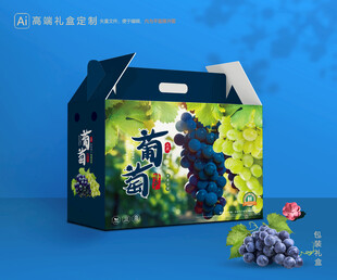 葡萄包装 巨峰礼盒