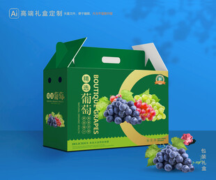 葡萄包装 巨峰礼盒