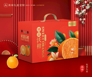 沃柑包装 蜜桔礼盒