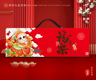年货包装 新年礼盒