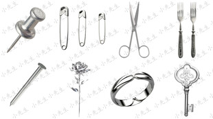 金属不锈钢质感生活物件