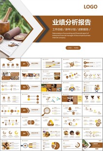 中医中药行业总结计划PPT