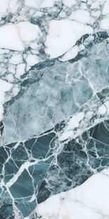 蓝绿色大理石纹理图案